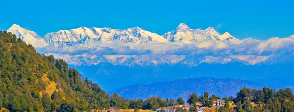 Mukteshwar mountain landscape