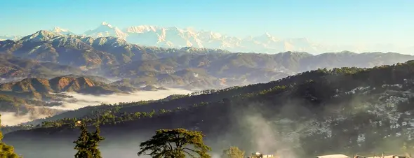 Ranikhet hill landscape